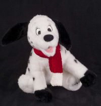 Disney 101 Dalmatians Lucky Puppy Christmas 2000 Plush Dog